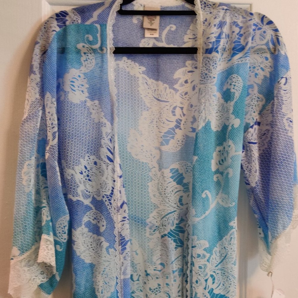 nwt sheer robe